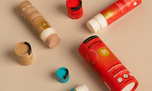 Canadian brand Attitude Living launches the first collection of the world's first completely plastic-free and waterless mineral sun care line.