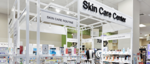 Skin Care Center In A Department Store